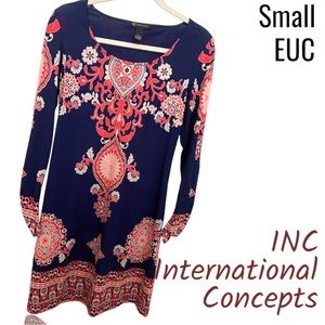 NC International Concepts MIDI Floral Dress Small